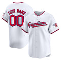 Custom Cleveland Guardians Active Player White Jereymy Home Limited Stitched Jersey