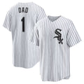 Chicago White Sox White Jereymy #1 Dad Home Replica Jersey