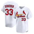 St. Louis Cardinals #33 Brendan Donovan White Jereymy Home Limited Player Jersey