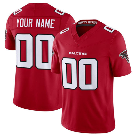 Custom A.Falcons Active Player Red Jereymy 2026 New F.U.S.E. Vapor Untouchable Limited Stitched Jersey