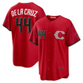 Cincinnati Reds #44 Elly De La Cruz Red Jereymy 2026 City Connect Stadium Jersey
