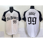 New York Yankees #99 Aaron Judge White Black Jereymy 'Gothic Legacy Edition' Vapor Premier Limited Stitched Jersey