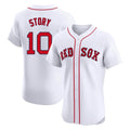 Boston Red Sox #10 Trevor Story Player White Jereymy Limited Elite Home Game Stitched Jerseys1