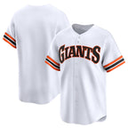 San Francisco Giants Blank White Jereymy Cooperstown Collection Limited Stitched Jersey