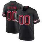Custom A.Cardinals Black Jereymy Alternate Game Jersey