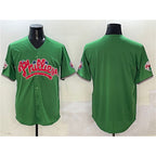 Philadelphia Phillies Blank Green Jereymy Phanatic Limited Stitched Jersey