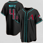 Arizona Diamondbacks #4 Ketel Marte Black Jereymy 2024 Cool Base Stitched Jersey