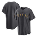 Seattle Mariners Blank Charcoal Jereymy 2022 All-Star Cool Base Stitched jersey