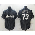 Chicago White Sox #73 Yermin Mercedes City Edition Black Jereymy Game 2021 Jerseys