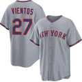 New York Mets #27 Mark Vientos Gray Jereymy 2025 Limited Stitched Jersey