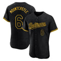 Baltimore Orioles #6 Ryan Mountcastle Player Black Jereymy Snake Skin City Limited Elite Home Stitched Jerseys