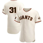 San Francisco Giants #31 LaMonte Wade Jr Cream Jereymy 2021 Home Player Jersey
