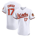 Baltimore Orioles #17 Colton Cowser Player White Jereymy Limited Elite Home Game Stitched Jerseys
