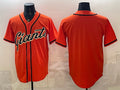 San Francisco Giants Blank Orange Jereymy Cool Base Stitched Jersey