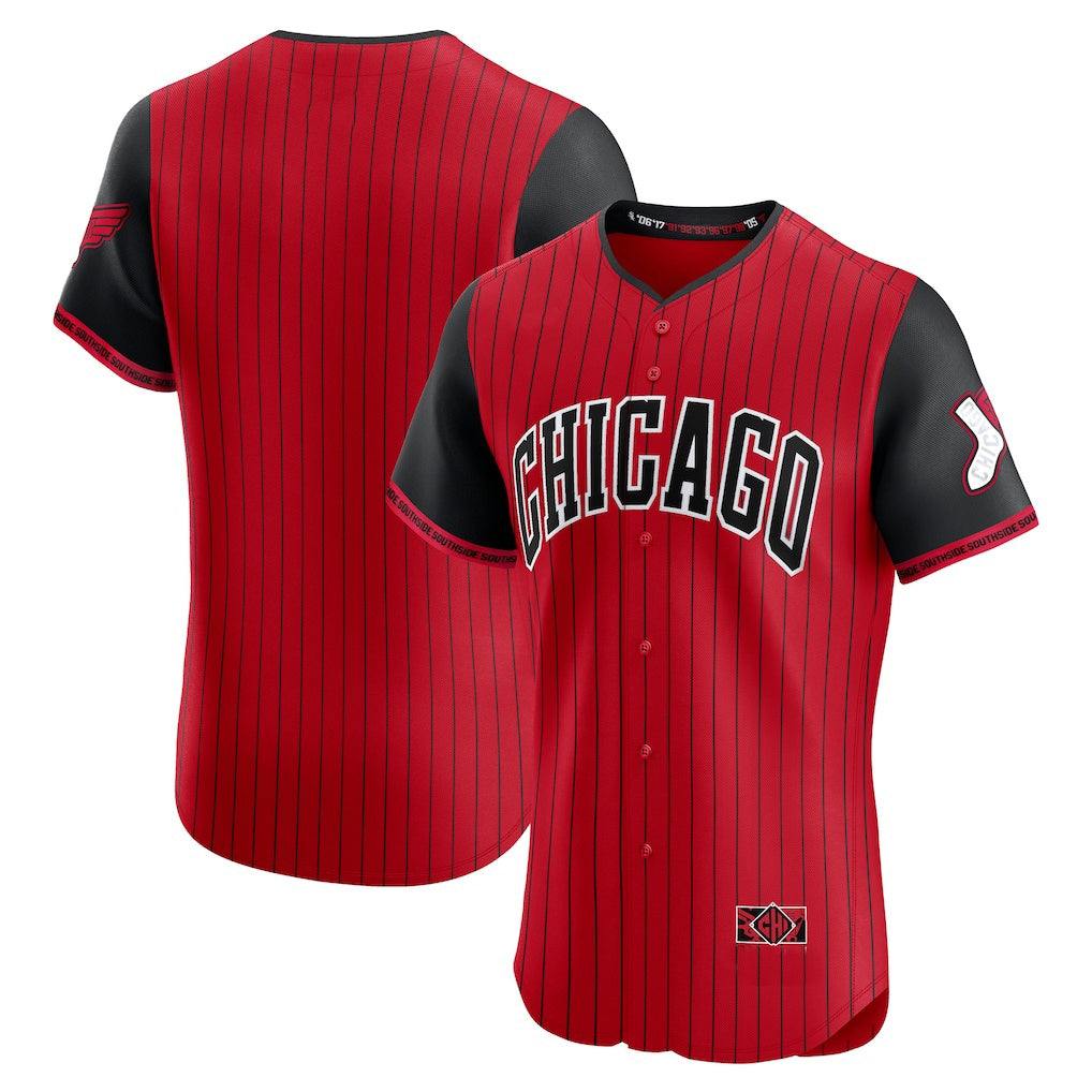 Chicago White Sox Red-Black Jereymy 2025 City Connect Elite Jersey