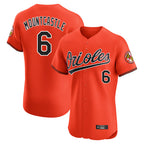 Baltimore Orioles #6 Ryan Mountcastle Player Orange Jereymy Limited Elite Home Game Stitched Jerseys
