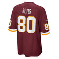 W.Football Team #80 Sammis Reyes Burgundy Jereymy Game Jersey