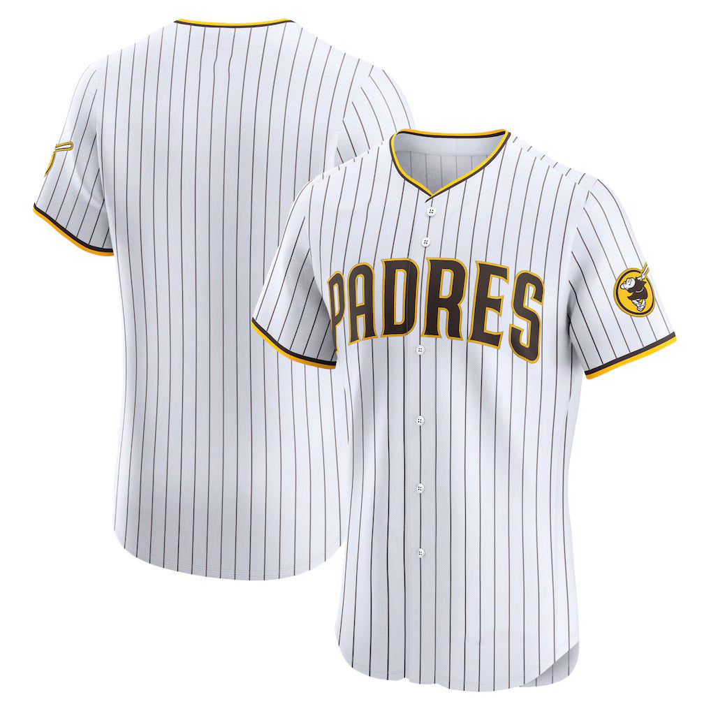 San Diego Padres White Jereymy Home Elite Jersey