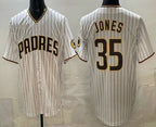 San Diego Padres #35 Randy Jones White Jereymy Cool Base Jersey
