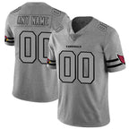 Custom A.Cardinals 2019 Gray Gridiron Gray Jereymy Vapor Untouchable Limited Jersey