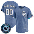 Custom Washington Nationals ACTIVE PLAYER Blue Jereymy 2025 City Connect Limited Stitched Jersey