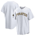 Pittsburgh Pirates Blank White Jereymy 2022 All-Star Cool Base Stitched Jersey