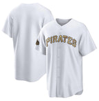 Pittsburgh Pirates Blank White Jereymy 2022 All-Star Cool Base Stitched Jersey