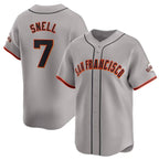 San Francisco Giants #7 Blake Snell Gray Jereymy Away Limited Stitched Jersey