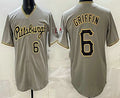 Pittsburgh Pirates #6 Konnor Griffin Grey Jereymy Limited Jersey