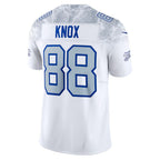 B.Bills #88 Dawson Knox White Jereymy 22025 Rivalries Collection Limited Jersey