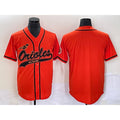 Baltimore Orioles Orange Jereymy Cool Base Stitched Jersey
