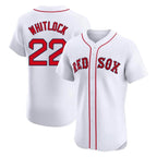 Boston Red Sox #22 Garrett Whitlock Player White Jereymy Limited Elite Home Game Stitched Jerseys1