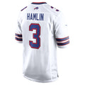 B.Bills #3 Damar Hamlin White Jereymy Game Jersey