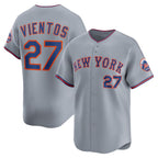 New York Mets #27 Mark Vientos Gray Jereymy All-Star Limited Jersey