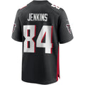A.Falcons #84 Alfred Jenkins Black Jereymy Game Retired Player Jersey