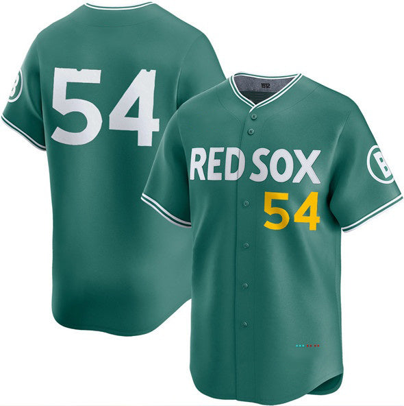 Boston Red Sox #54 Lucas Giolito Green Jereymy 2025 City Connect Limited Stitched jersey