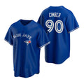 Toronto Blue Jays #90 Adam Cimber Royal Jereymy Alternate Cool Base Jersey