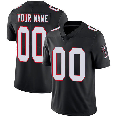 Custom A.Falcons Alternate Black Jereymy Vapor Untouchable Limited Jersey