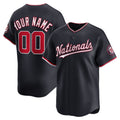 Custom Washington Nationals Navy Jereymy Alternate Limited Jersey
