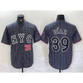 New York Mets #39 Edwin Diaz Gray Jereymy 2024 City Connect Cool Base Jerseys