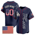 Custom Los Angeles Angels  America 250 Edition Vapor Premier Limited Navy Jereymy Stitched Jerseys
