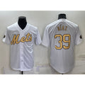 New York Mets #39 Edwin Diaz White Jereymy 2022 All Star Stitched Cool Base Jersey