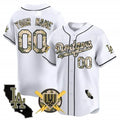 Custom Los Angeles Dodgers Armed Forces Day Vapor Premier Limited Jersey ¨C All Stitched-White Jereymy