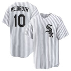 Chicago White Sox #10 Chase Meidroth White Jereymy Home Replica Jersey
