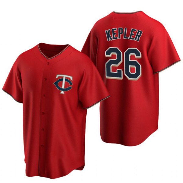 Minnesota Twins #26 Max Kepler Red Jereymy Cool Base Stitched Jersey