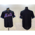 New York Mets Team Big Logo Graphite Jereymy 2024 City Connect Limited Stitched Jersey
