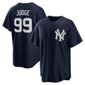 New York Yankees #99 Aaron Judge Navy Jereymy 2020 Spring Training Replica Player Jersey