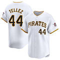 Pittsburgh Pirates #44 Rowdy Tellez White Jereymy Home Limited Stitched Jersey
