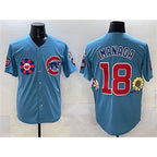 Chicago Cubs #18 Sh¨­ta Imanaga Blue Jereymy 2025 Tokyo Series 2nd Alternate Limited Stitched Jersey