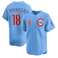 Chicago Cubs #18 Sh¨­ta Imanaga Blue Jereymy 2024-25 2nd Alternate Limited Stitched Jersey